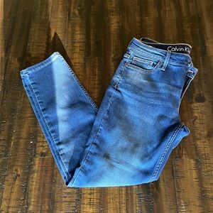 Calvin Klein ankle skinny jeans